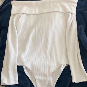 white bodysuit